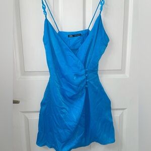 Zara Blue Mini Dress